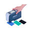 Differenza di plastica portatile 700g della Tabella del colorimetro fotoelettrico E&lt;0.2 dell'apparecchiatura di collaudo
